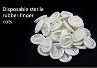 El finger de goma estéril disponible cubre las chozas antiestáticas libres de polvo del finger