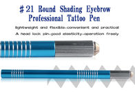 Plumas azules de la ceja/del lápiz de ojos/del labio de Microblading de la sombra profesional