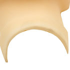 Máscara permanente de la cabeza del modelo del silicón del bordado de las cejas de la piel 260G de la práctica del maquillaje de la piel falsa de goma