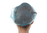 Sombrero médico protector azul tejido no- de los casquillos estéril de los capos disponibles del pelo