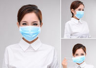 Las máscaras médicas disponibles tatúan la máscara estéril azul respirable/la prueba del polvo