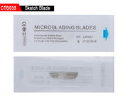 Agujas disponibles 2 de Microblading en 1 cuchilla doble del bosquejo de las filas para Hairstroking y el shading