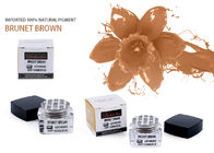 Pigmento seguro del tatuaje de la ceja pigmentos permanentes del maquillaje de Brown de la morena de 5 ml