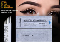 Agujas nanas del tatuaje de la ceja de la cuchilla de Microblading del maquillaje semi permanente 0.18m m