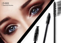 Herramientas cosméticas de la belleza del cepillo del negro de las fibras artificiales para las pestañas/las cejas