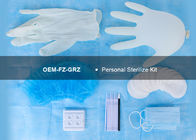 Equipo personal disponible de Sterilzed de la herramienta permanente del maquillaje en un bolso médico