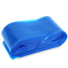 Mangas azules del cordón del clip de los plásticos para el protector permanente del alambre de la máquina del maquillaje