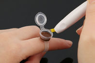 Los accesorios del tatuaje del CE, taza permanente plástica transparente del anillo con solo esterilizan el bolso