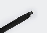 Pluma permanente del maquillaje del negro 0.16m m 18U Microblading de Nami con la cubierta plástica de Matt del ABS