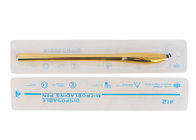 Microblading disponible de oro Pen For Permanent Makeup