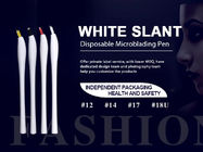 Microblading disponible inclinado blanco Pen Logo Customized