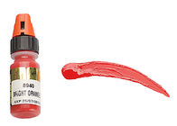 Pigmentos permanentes anaranjados estéril del maquillaje, pigmentos cosméticos permanentes