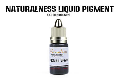 El maquillaje permanente orgánico de oro de Brown pigmenta el pigmento líquido de la tinta de la naturalidad