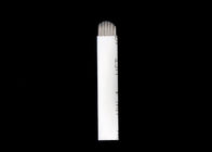 herramientas blancas de Microbalding de la aguja 18U de 0.18m m para la cuchilla permanente del maquillaje de la ceja